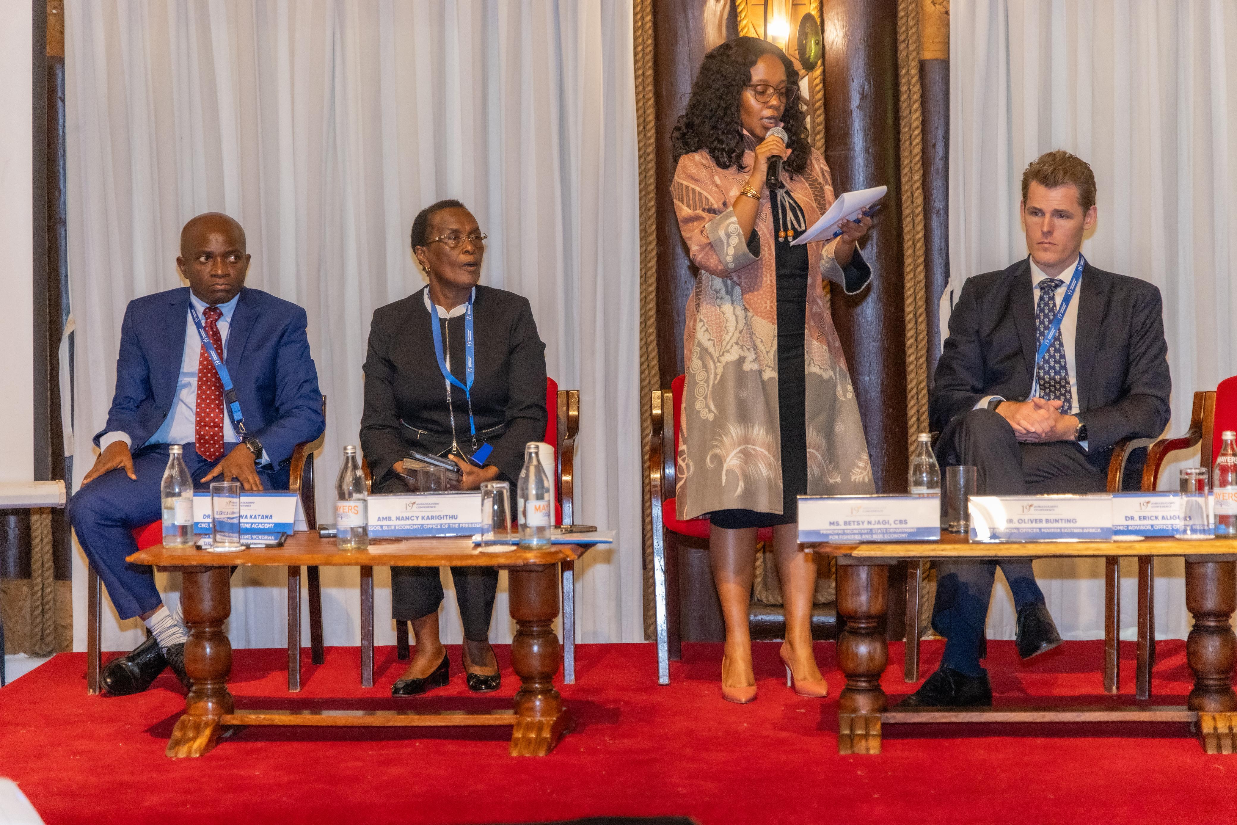 Principal Secretary Addresses Ambassadors on Blue Economy Strategy Image