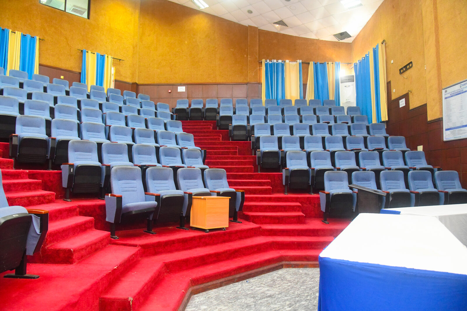 Main Auditorium - seating from the stage perspective